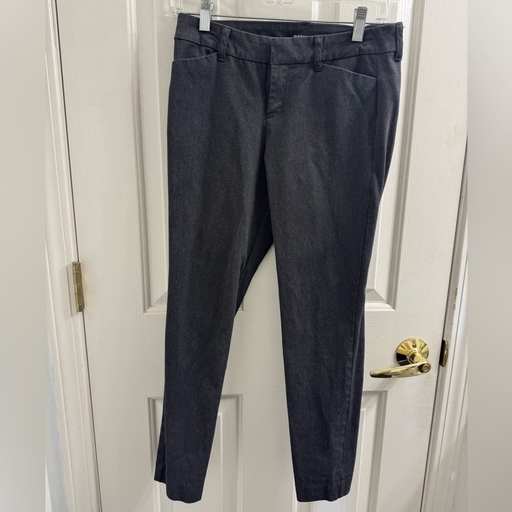 Old Navy Pixie Ankle Stylish Gray Trousers